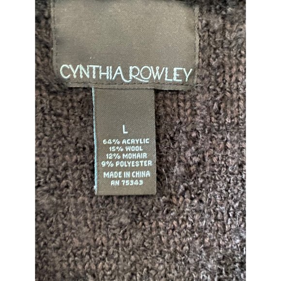 Cynthia Rowley Wool and Mohair Cardigan Size Large - Picture 2 of 5